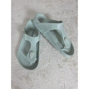 Cushionaire Sandals Waterproof Flip Flops EU 36 US 6 Mint? Green Beach Summer